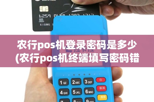 农行pos机登录密码是多少(农行pos机终端填写密码错误)