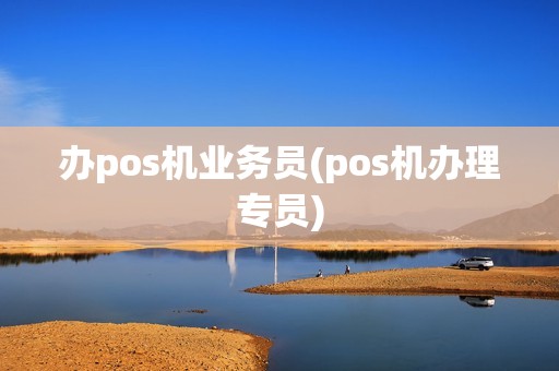 办pos机业务员(pos机办理专员)