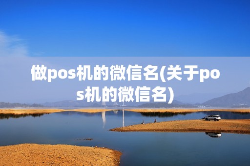 做pos机的微信名(关于pos机的微信名)
