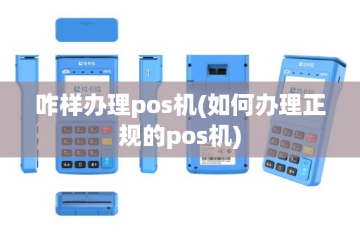 咋样办理pos机(如何办理正规的pos机)