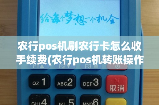 农行pos机刷农行卡怎么收手续费(农行pos机转账操作步骤)