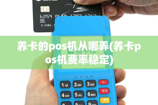 养卡的pos机从哪弄(养卡pos机费率稳定)