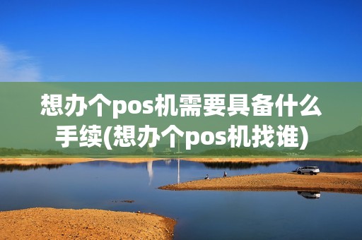 想办个pos机需要具备什么手续(想办个pos机找谁)