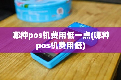 哪种pos机费用低一点(哪种pos机费用低)