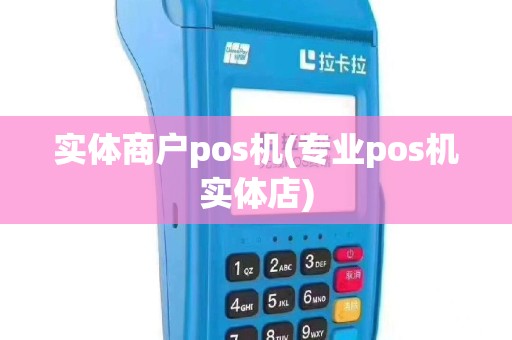 实体商户pos机(专业pos机实体店)