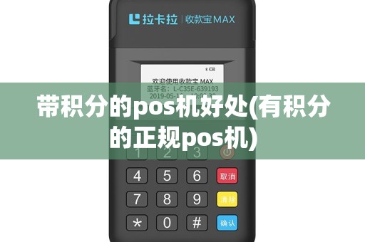带积分的pos机好处(有积分的正规pos机)
