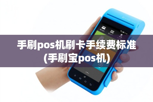 手刷pos机刷卡手续费标准(手刷宝pos机)