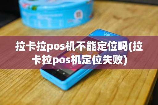 拉卡拉pos机不能定位吗(拉卡拉pos机定位失败)