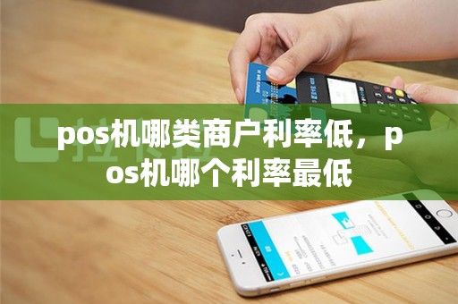 pos机哪类商户利率低，pos机哪个利率最低