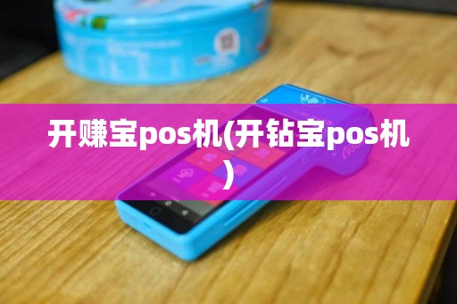 开赚宝pos机(开钻宝pos机)