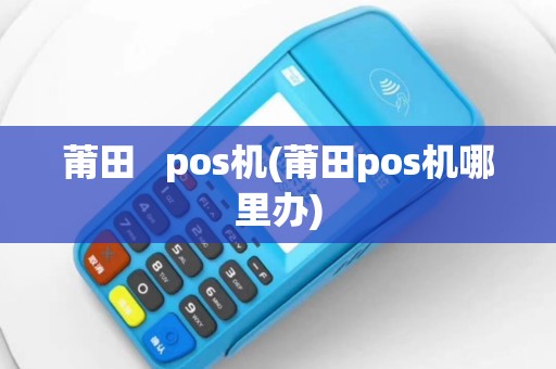 莆田   pos机(莆田pos机哪里办)