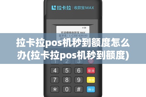 拉卡拉pos机秒到额度怎么办(拉卡拉pos机秒到额度)
