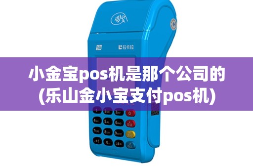 小金宝pos机是那个公司的(乐山金小宝支付pos机)