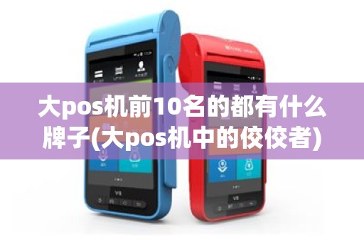 大pos机前10名的都有什么牌子(大pos机中的佼佼者)