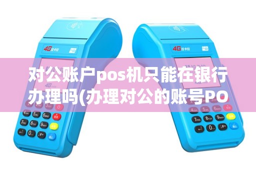 对公账户pos机只能在银行办理吗(办理对公的账号POS机)