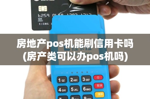 房地产pos机能刷信用卡吗(房产类可以办pos机吗)