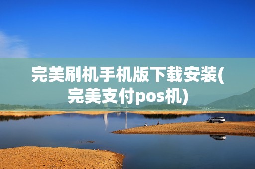 完美刷机手机版下载安装(完美支付pos机)