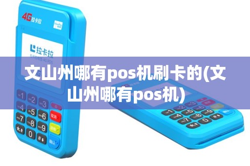 文山州哪有pos机刷卡的(文山州哪有pos机)