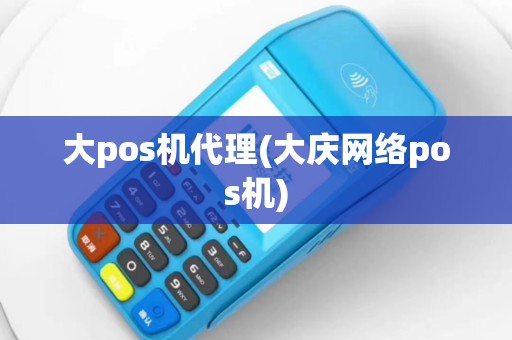 大pos机代理(大庆网络pos机)