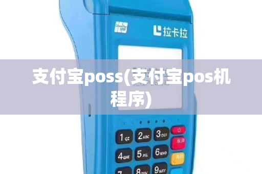 支付宝poss(支付宝pos机程序)