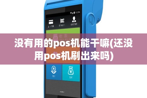没有用的pos机能干嘛(还没用pos机刷出来吗)