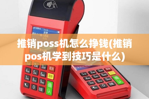 推销poss机怎么挣钱(推销pos机学到技巧是什么)