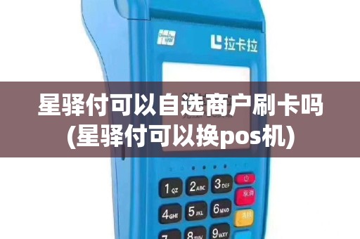星驿付可以自选商户刷卡吗(星驿付可以换pos机)