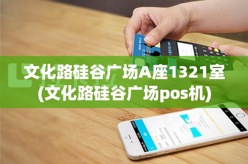 文化路硅谷广场A座1321室(文化路硅谷广场pos机)