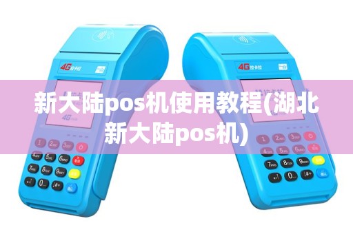 新大陆pos机使用教程(湖北新大陆pos机)