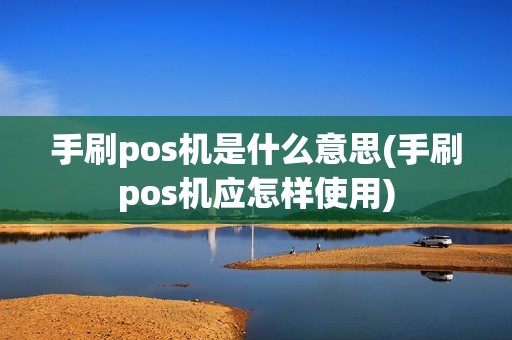 手刷pos机是什么意思(手刷pos机应怎样使用)