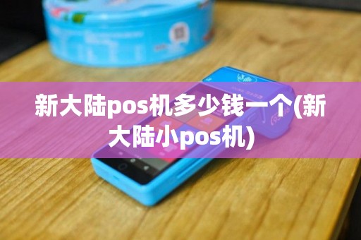 新大陆pos机多少钱一个(新大陆小pos机)