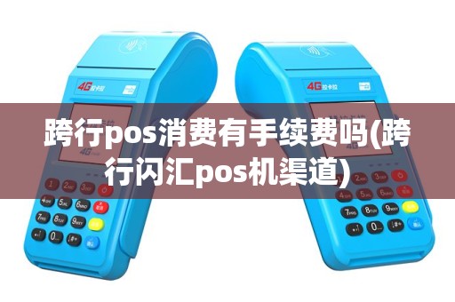 跨行pos消费有手续费吗(跨行闪汇pos机渠道)