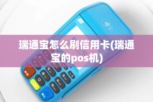 瑞通宝怎么刷信用卡(瑞通宝的pos机)