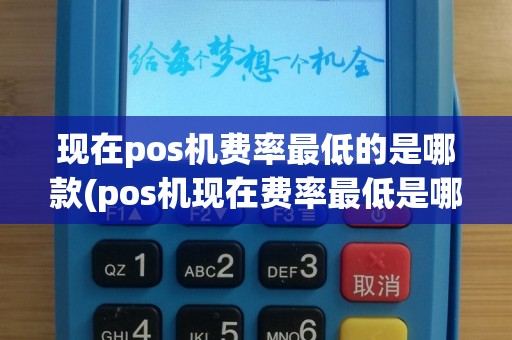 现在pos机费率最低的是哪款(pos机现在费率最低是哪家)