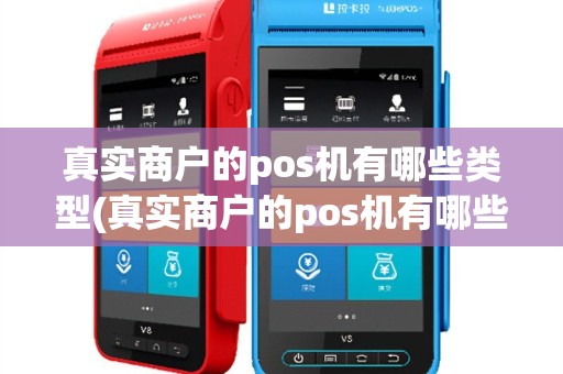真实商户的pos机有哪些类型(真实商户的pos机有哪些)