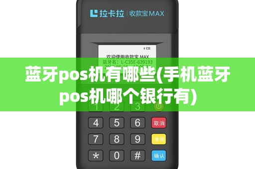 蓝牙pos机有哪些(手机蓝牙pos机哪个银行有)