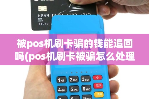 被pos机刷卡骗的钱能追回吗(pos机刷卡被骗怎么处理)