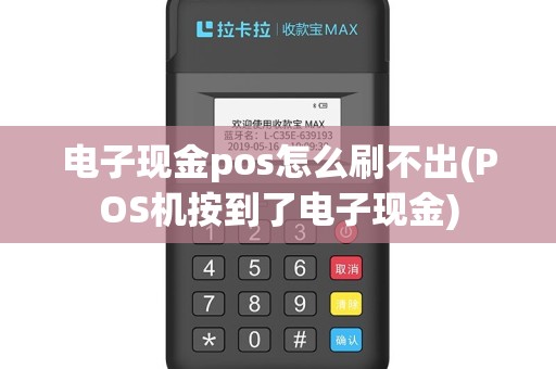 电子现金pos怎么刷不出(POS机按到了电子现金)