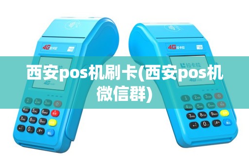 西安pos机刷卡(西安pos机微信群)