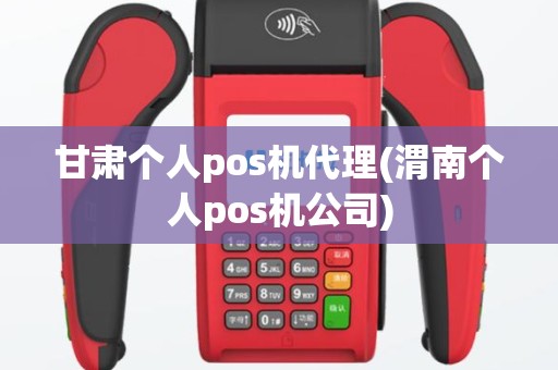 甘肃个人pos机代理(渭南个人pos机公司)