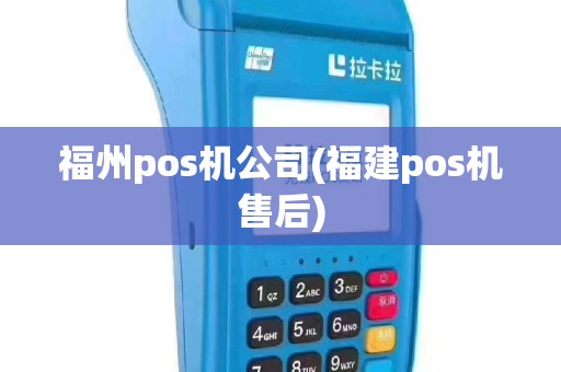 福州pos机公司(福建pos机售后)