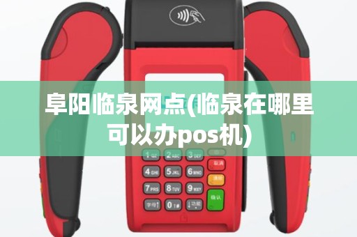 阜阳临泉网点(临泉在哪里可以办pos机)