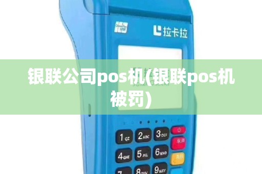 银联公司pos机(银联pos机被罚)