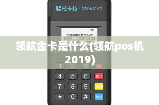 领航金卡是什么(领航pos机2019)