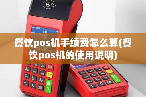 餐饮pos机手续费怎么算(餐饮pos机的使用说明)