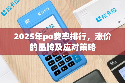 2025年po费率排行，涨价的品牌及应对策略