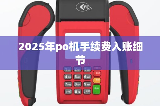2025年po机手续费入账细节