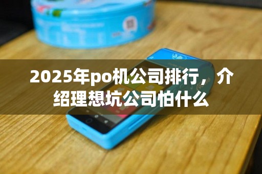 2025年po机公司排行，介绍理想坑公司怕什么
