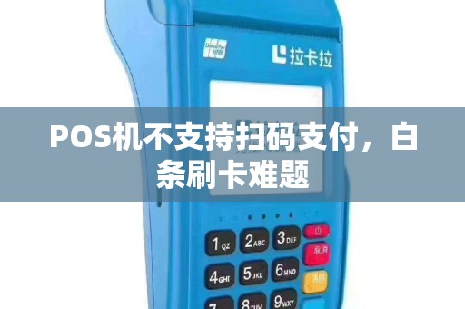 POS机不支持扫码支付，白条刷卡难题