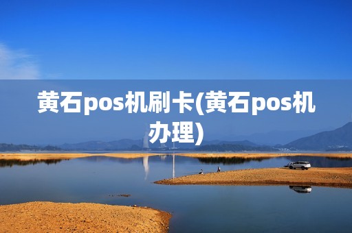黄石pos机刷卡(黄石pos机办理)